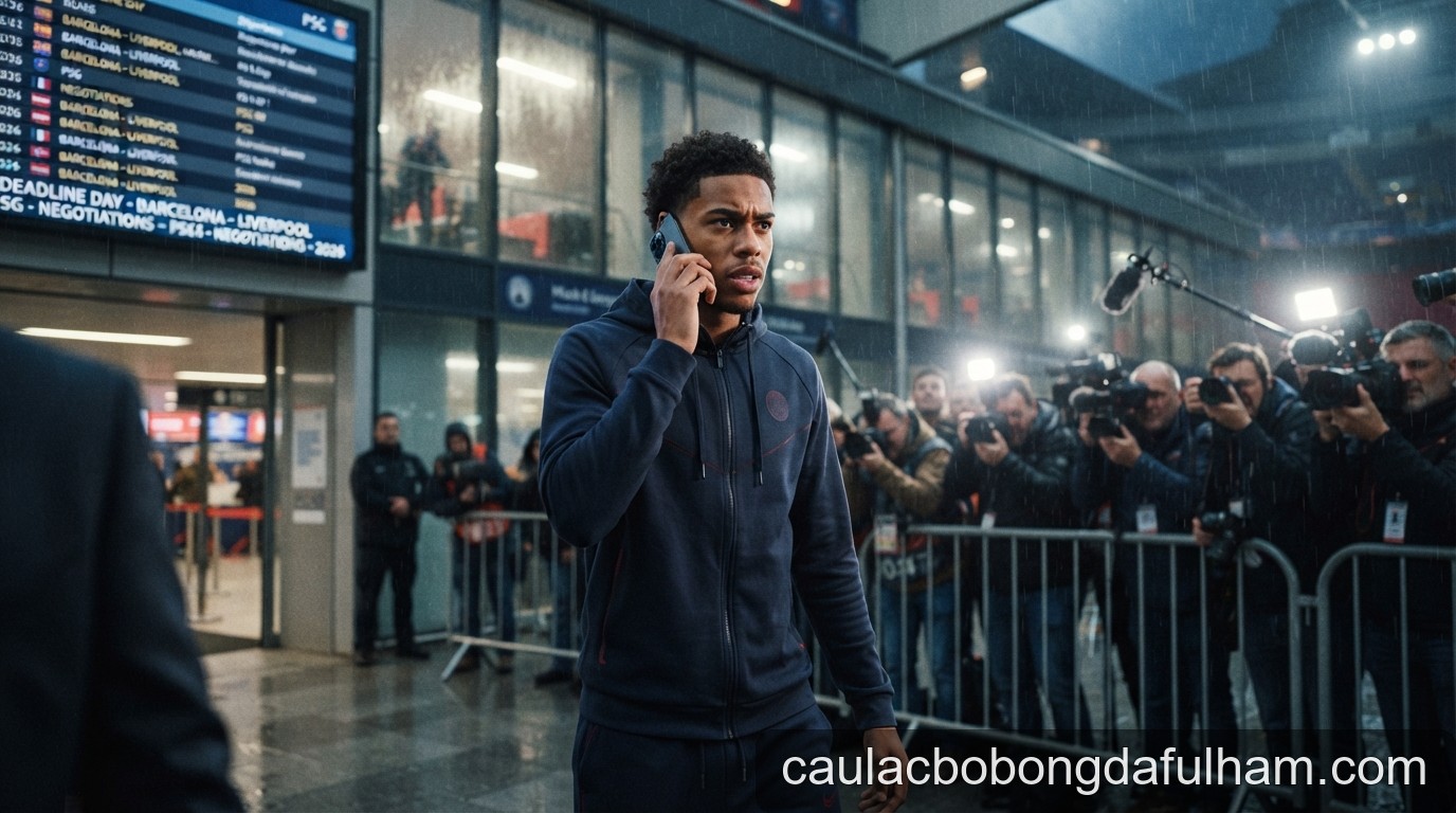 Nóng bỏng ngày cuối thị trường chuyển nhượng 2026: Liverpool và cuộc đua giành chữ ký Bradley Barcola