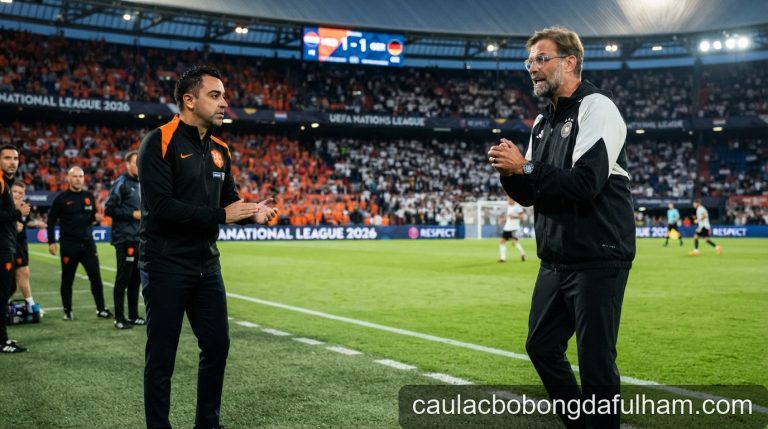 Nations League 2026: Xavi và Klopp hòa nhau trong ngày ra mắt đầy toan tính